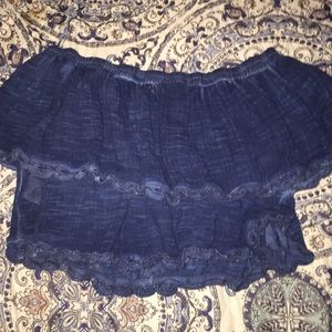 Rip Curl off the shoulder crop top